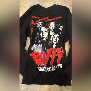 Buffy the Vampire Slayer Graphic Sweatshirt Sz: S